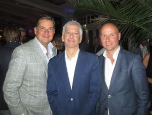 (Hotels van Oranje) Jaap Liethof, (PvdA Minister Binnenlandse zaken & Koningsrelaties) Ronald Plasterk & (VVD)Mark Verheijen (Vlnr.)