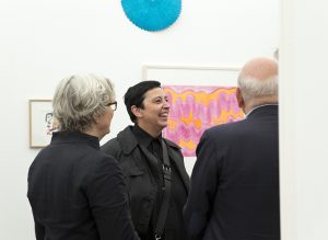 Hare koninklijke hoogheid Beatrix Ruf, directeur van het Stedelijk Museum